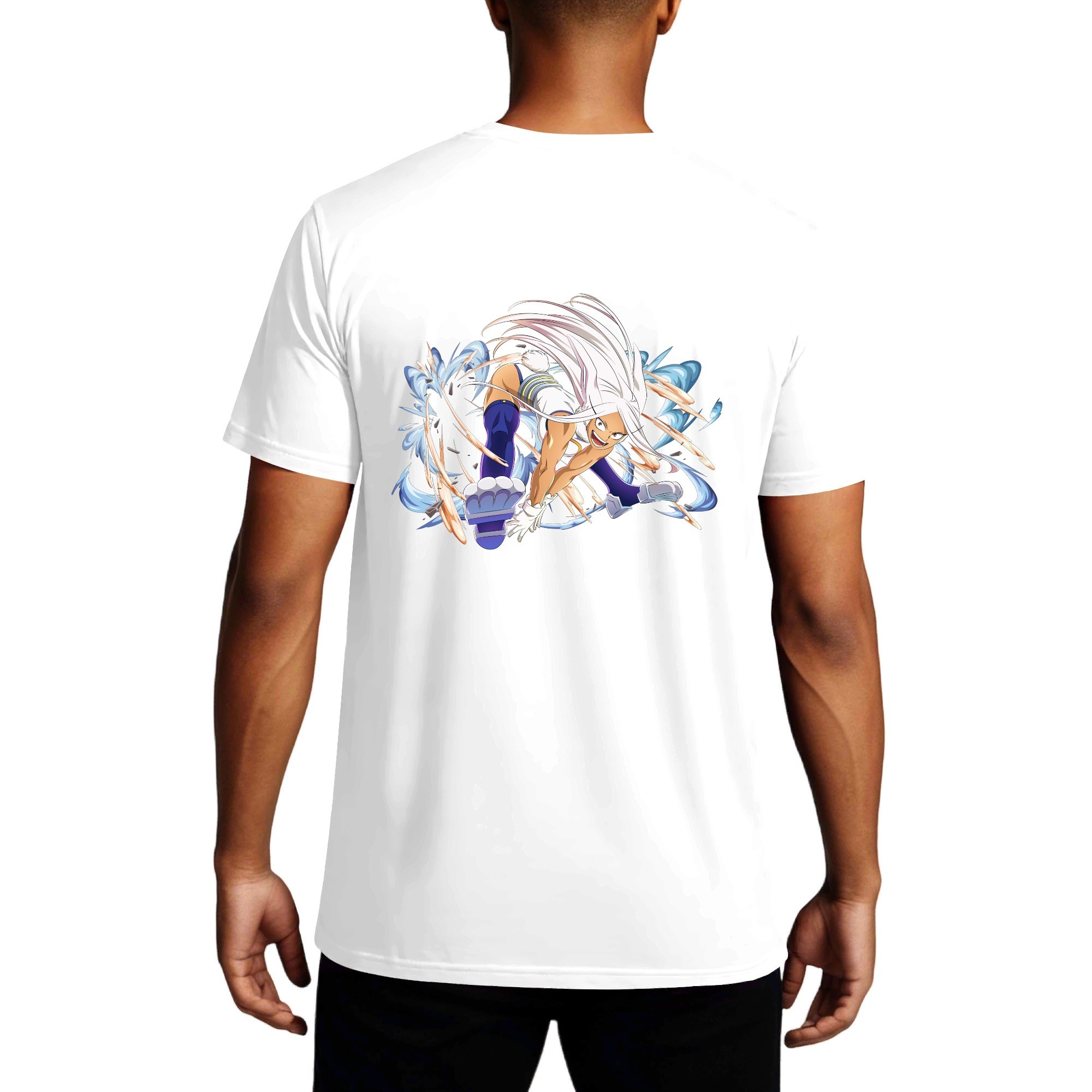 Bunny Hero Action Printed Tee - Image 4