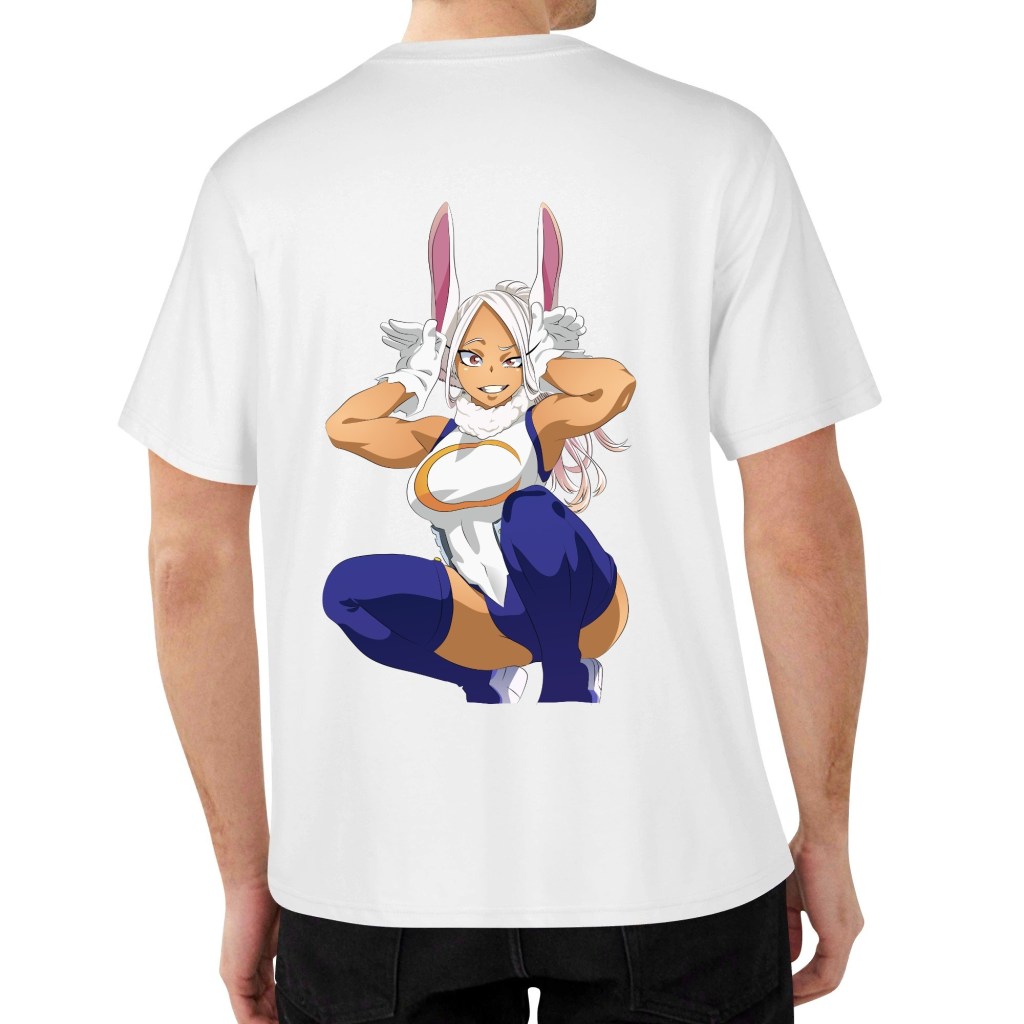 Bunny Hero Pose Printed Tee