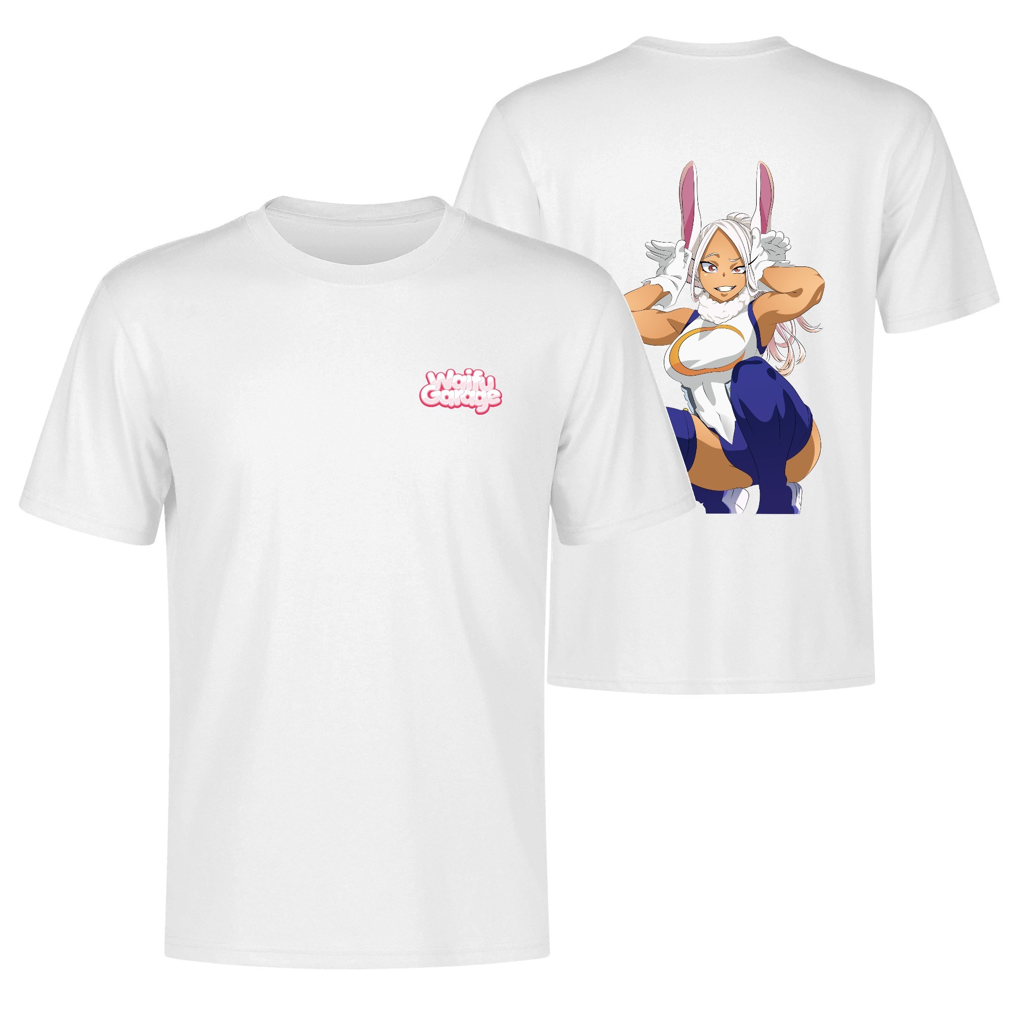 Bunny Hero Pose Printed Tee - Image 13
