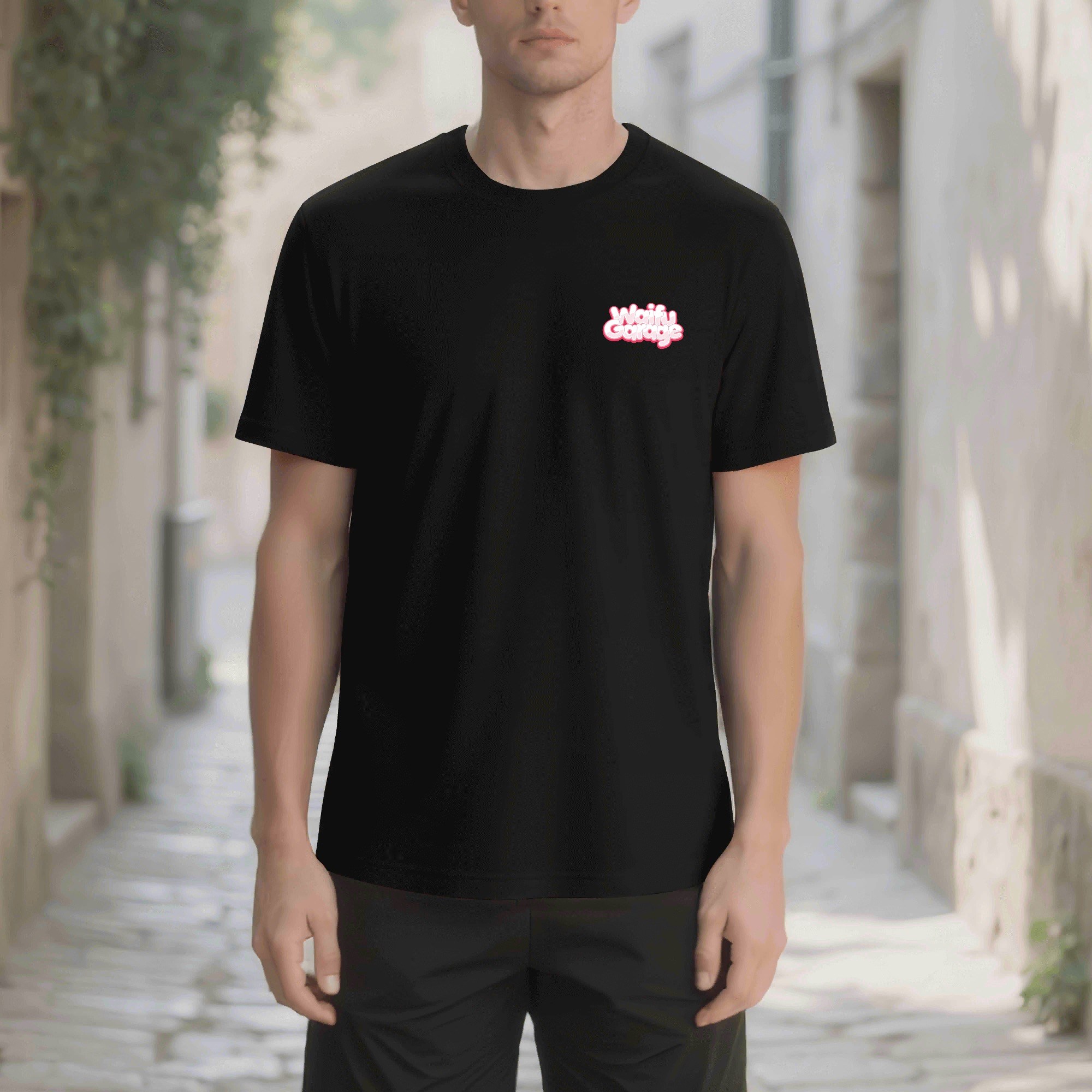 Bunny Hero Black Printed Tee - Image 11
