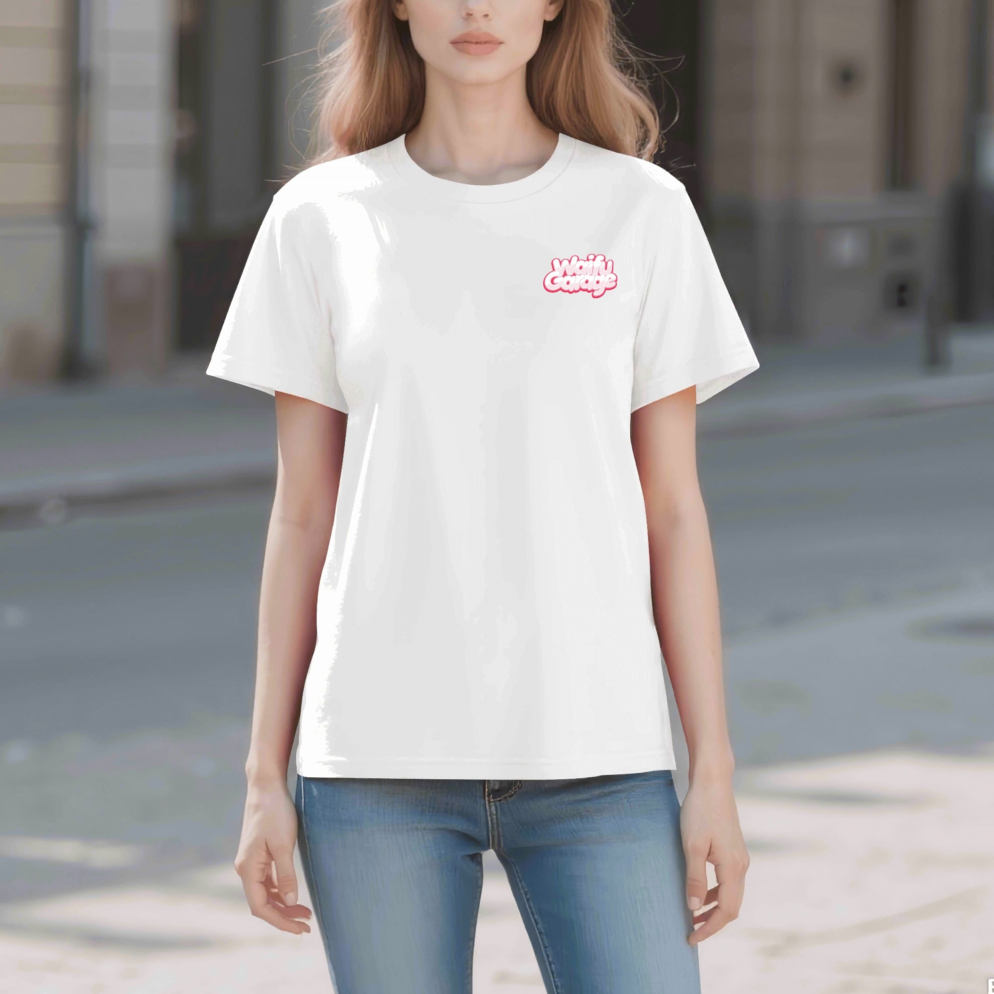 Bunny Hero Pink Printed Tee - Image 10