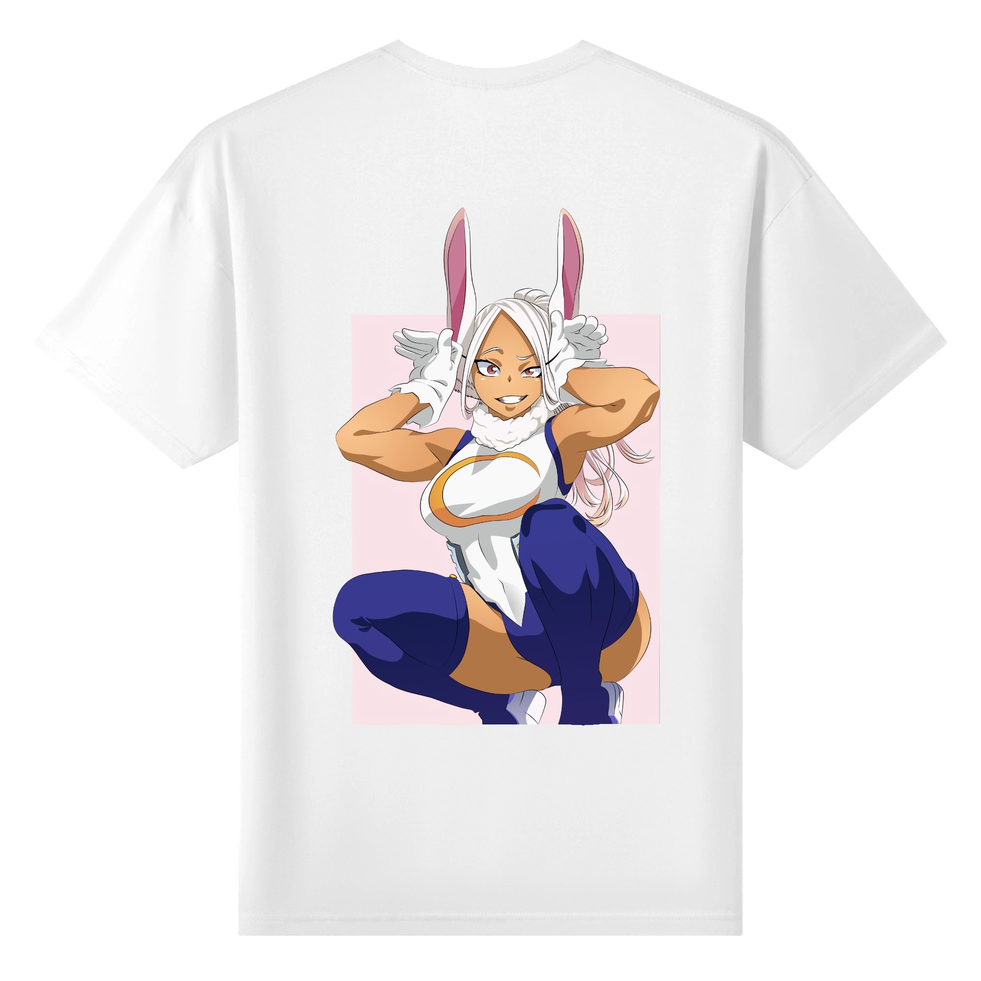 Bunny Hero Pink Printed Tee - Image 15