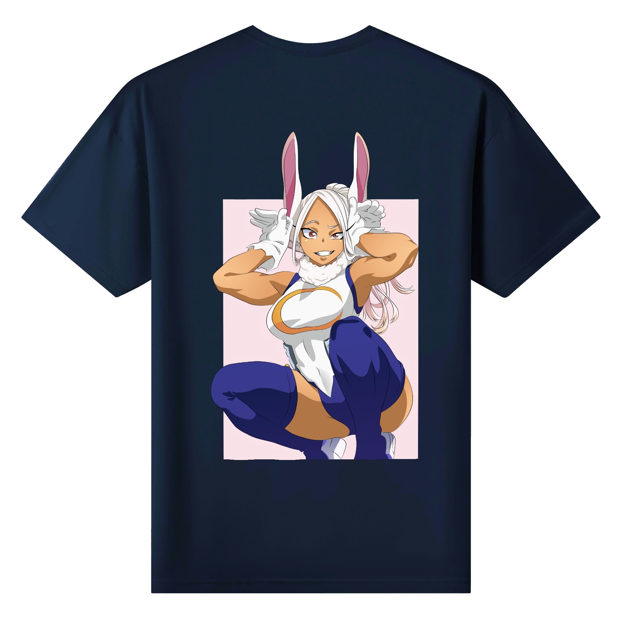 Bunny Hero Pink Printed Tee - Image 49