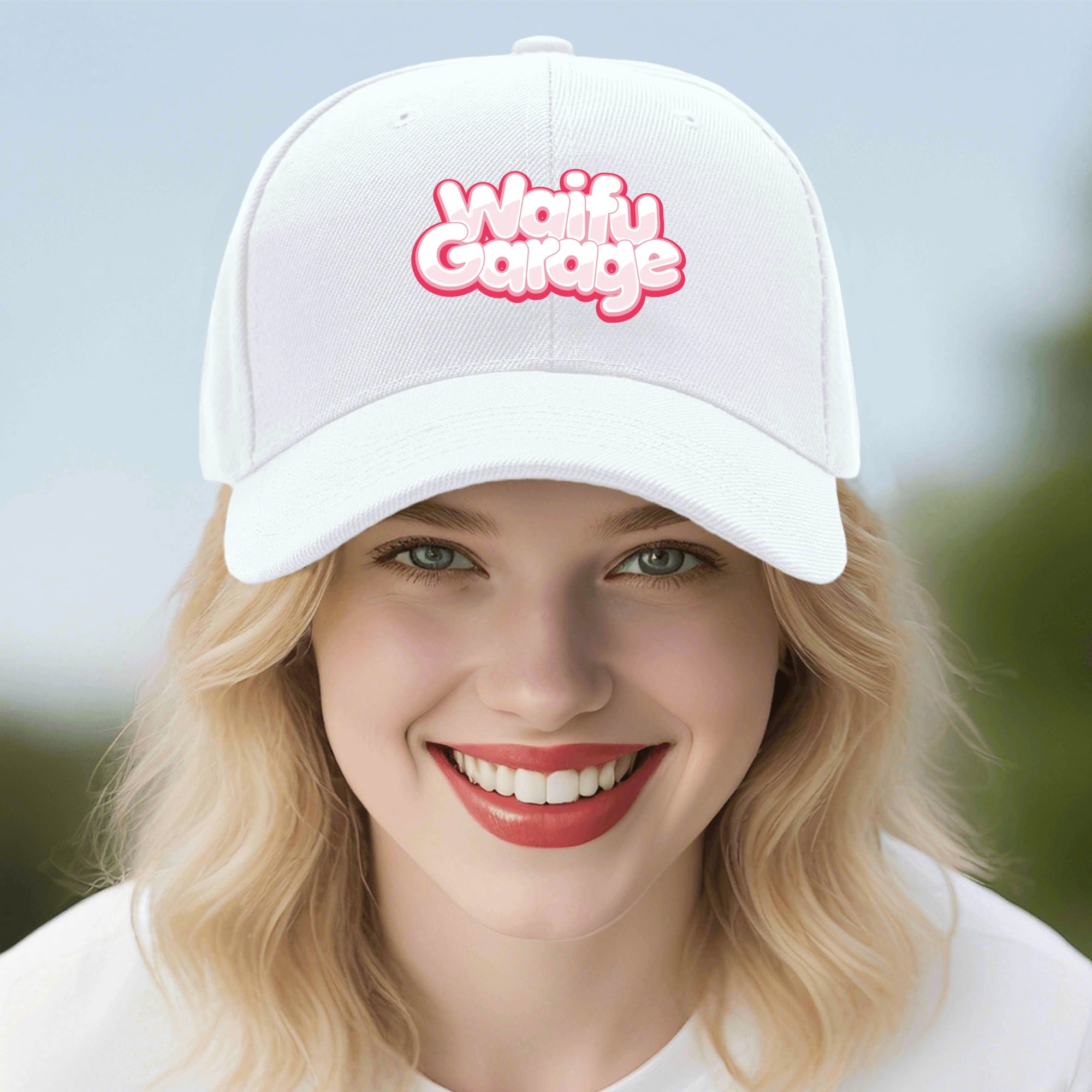 Waifu Garage Outdoor Baseball Cap - Image 4
