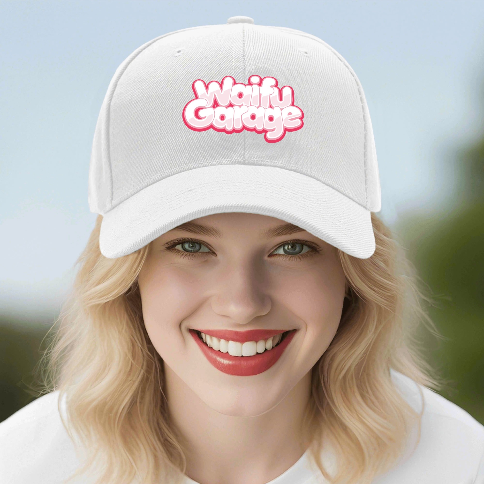 Waifu Garage Outdoor Baseball Cap - Image 16
