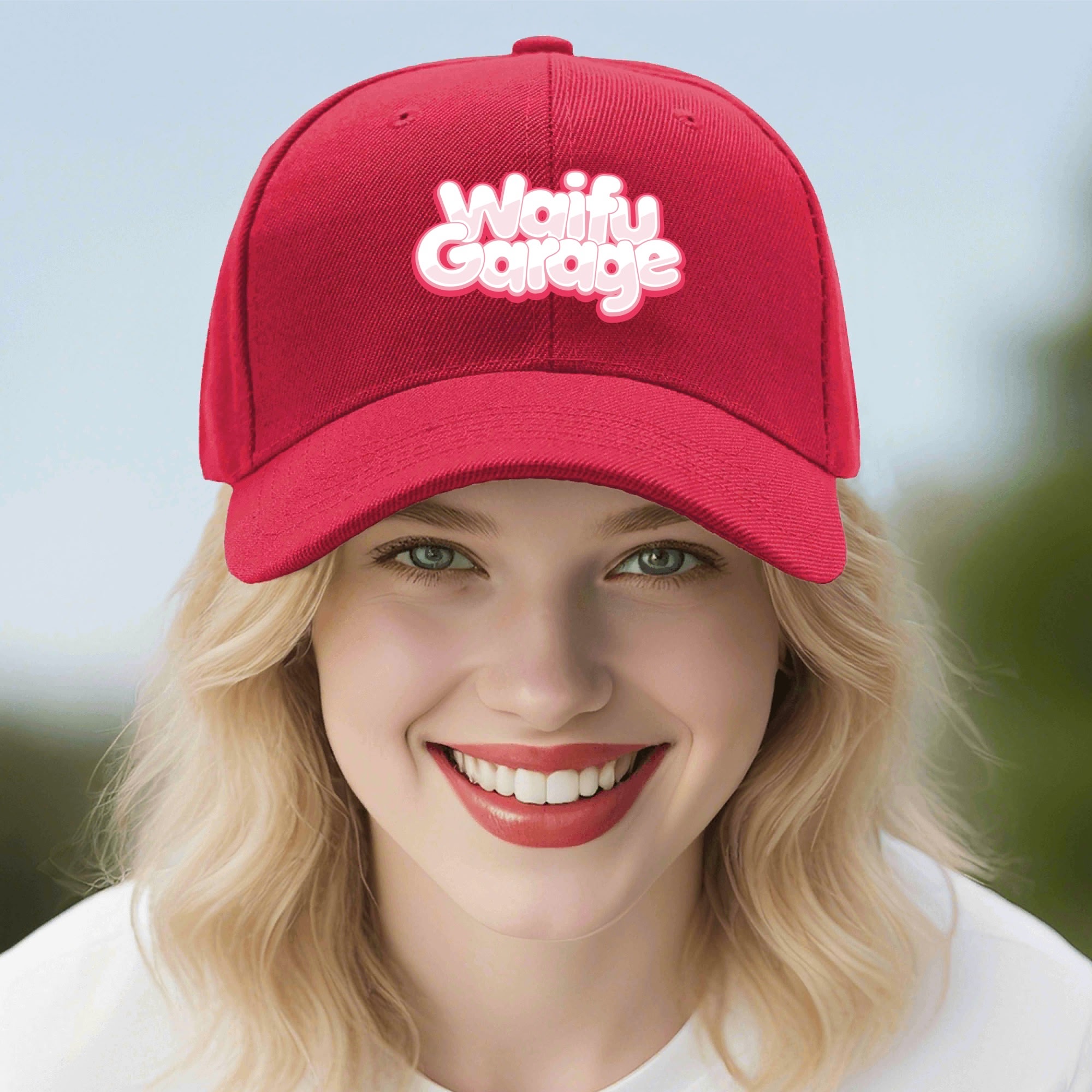 Waifu Garage Outdoor Baseball Cap - Image 22