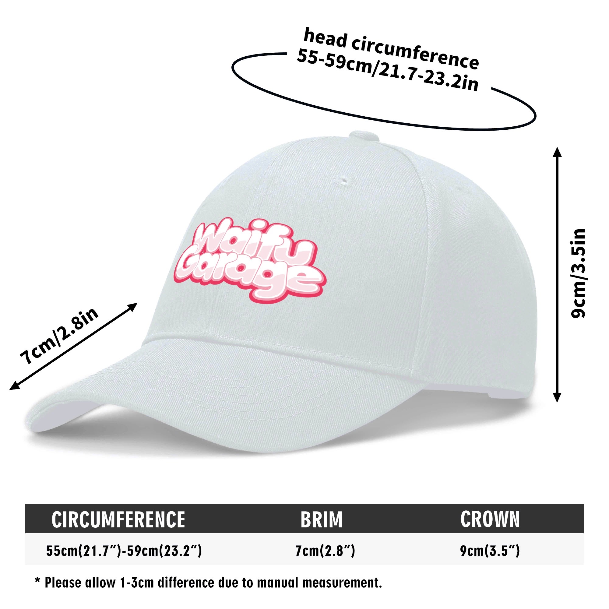 Waifu Garage Outdoor Baseball Cap - Image 5