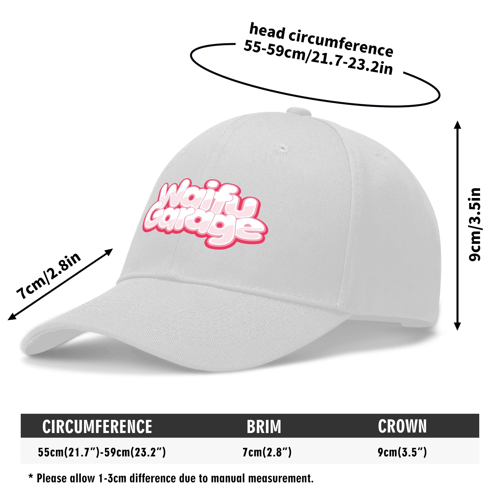 Waifu Garage Outdoor Baseball Cap - Image 17